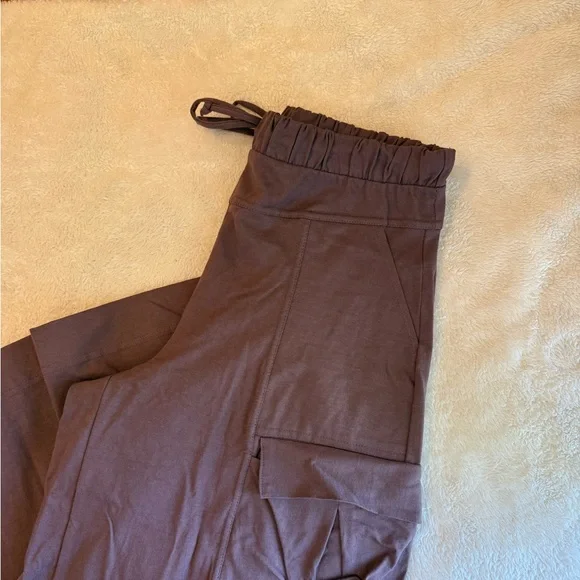 Free People Chocolate Brown Wide Leg Jumpsuit - Picture 4 of 11